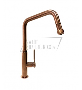 Gessi Officine Bateria kuchenna jednouchwytowa Copper Brushed 60053.708