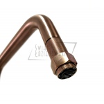 Gessi Officine Bateria kuchenna jednouchwytowa Copper Brushed 60053.708