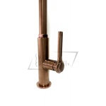 Gessi Officine Bateria kuchenna jednouchwytowa Copper Brushed 60053.708
