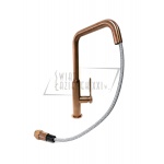 Gessi Officine Bateria kuchenna jednouchwytowa Copper Brushed 60053.708