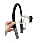 Gessi Officine Bateria kuchenna jednouchwytowa 1-otworowa Finox/Matte Black 60055.599
