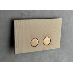 Gessi Przycisk spłukujący DIAMANTATO Warm Bronze Brushed PVD 54681.726