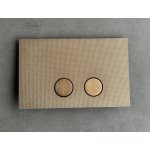Gessi Przycisk spłukujący DIAMANTATO Warm Bronze Brushed PVD 54681.726