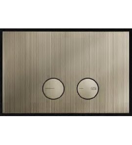 Gessi Przycisk spłukujący RIGATO Warm Bronze Brushed PVD 54671.726