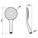 Gessi Słuchawka chrom 14370.031 / 14370031