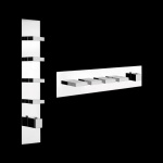 Gessi Rettangolo Bateria Wannowo-natryskowa Termostatyczna Podtynkowa chrom 43028.031 / 43028031