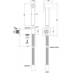 Gessi Rettangolo Bidetka 1/2" chrom 20021.031 / 20021031