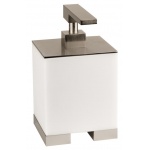 Gessi Rettangolo Dozownik na mydło (biały) stainless steel 20837.149 / 20837149