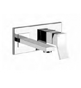 Gessi Rettangolo K Bateria umywalkowa podtynkowa - element zewnętrzny chrom 53084.031 / 53084031