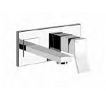 Gessi Rettangolo K Bateria umywalkowa podtynkowa - element zewnętrzny chrom 53084.031 / 53084031