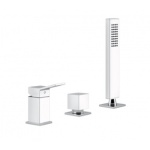 Gessi Rettangolo K Bateria Wannowa 3-otworowa Na Brzeg Wanny chrom 53043.031 / 53043031