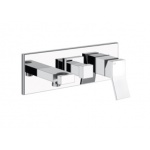 Gessi Rettangolo K Bateria Wannowo-natryskowa Podtynkowa chrom 53140.031 / 53140031