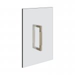 Gessi Rigato Podwójny uchwyt do drzwi prysznicowych 200 mm Chrom 67531.031