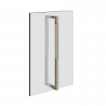 Gessi Rigato Podwójny uchwyt do drzwi prysznicowych 450 mm Chrom 67535.031