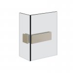 Gessi Rigato Zawias do drzwi kabiny prysznicowe Ściana-szkło Chrom 67501.031