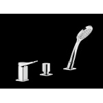 Gessi Rilievo Bateria Wannowa 3-otworowa Na Brzeg Wanny chrom 59043.031 / 59043031