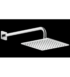 Gessi Rilievo Deszczownica z ramieniem ściennym 25x25 cm chrom 59158.031 / 59158031