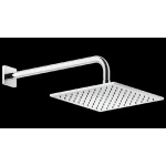 Gessi Rilievo Deszczownica z ramieniem ściennym 25x25 cm chrom 59158.031 / 59158031