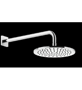 Gessi Rilievo Deszczownica z ramieniem ściennym 25 cm chrom 59148.031 / 59148031