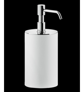 Gessi Rilievo Dozownik do Mydła stojący biały 59537.031 / 59537031