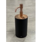 Gessi Rilievo Dozownik do mydła wolnostojący (czarny) Copper Brushed PVD 59538.708