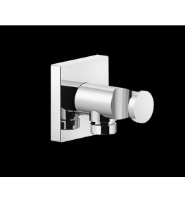 Gessi Rilievo Kolanko wypływu z uchwytem na słuchawkę chrom 59161.031 / 59161031