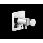 Gessi Rilievo Kolanko wypływu z uchwytem na słuchawkę chrom 59161.031 / 59161031