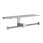 Gessi Rilievo Podwójny uchwyt na papier toaletowy ścienny Chrom 59450.031 / 59450031