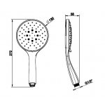 Gessi Słuchawka prysznicowa chrom 14378.031