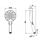 Gessi Słuchawka prysznicowa chrom 47350.031