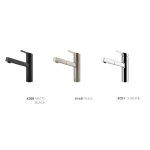 Gessi Thalium Bateria kuchenna z obrotową wylewką Chrom 60531.031