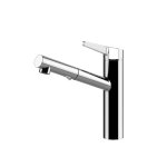Gessi Thalium Bateria kuchenna z obrotową wylewką Chrom 60532.031