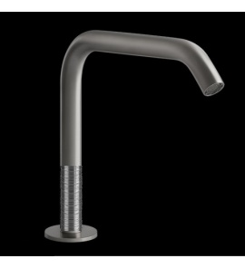 Gessi TRAME Elektroniczna bateria umywalkowa element zewnętrzny steel brushed 54381.239 / 54381239