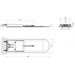 Gessi Tremillimetri Deszczownica ścienna mirror steel 33053.238 / 33053238