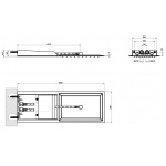 Gessi Tremillimetri Deszczownica ścienna mirror steel 33063.238 / 33063238