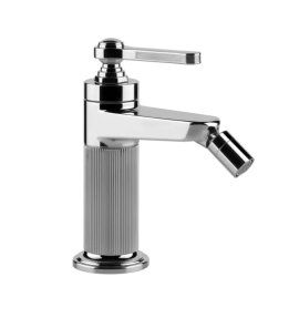 Gessi Venti20 Bateria bidetowa jednootworowa z korkiem chrom 65007.031