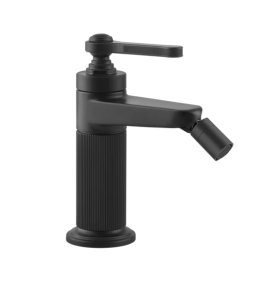 Gessi Venti20 Bateria bidetowa jednootworowa z korkiem matte black 65007.299