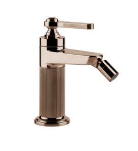 Gessi Venti20 Bateria bidetowa jednootworowa z korkiem copper pvd 65007.030