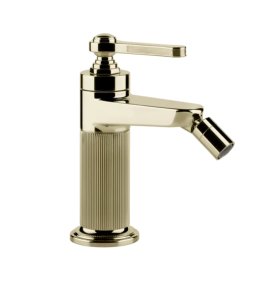 Gessi Venti20 Bateria bidetowa jednootworowa z korkiem brass pvd 65007.710
