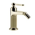 Gessi Venti20 Bateria bidetowa jednootworowa z korkiem brass pvd 65007.710