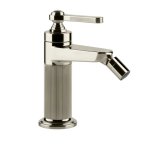 Gessi Venti20 Bateria bidetowa jednootworowa z korkiem nickel pvd 65007.720