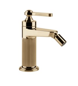 Gessi Venti20 Bateria bidetowa jednootworowa z korkiem warm bronze pvd 65007.735