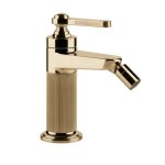Gessi Venti20 Bateria bidetowa jednootworowa z korkiem warm bronze pvd 65007.735