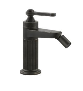 Gessi Venti20 Bateria bidetowa jednootworowa z korkiem aged bronze 65007.187