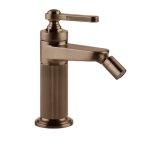 Gessi Venti20 Bateria bidetowa jednootworowa z korkiem copper brushed pvd 65007.708
