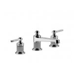 Gessi Venti20 Bateria umywalkowa 3-otworowa bez korka niska chrom 65013.031