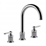 Gessi Venti20 Bateria umywalkowa 3-otworowa bez korka średnia chrom 65016.031