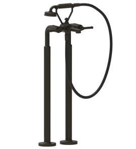 Gessi Venti20 Bateria wannowa wolnostojąca element zewnętrzny aged bronze 65128.187