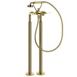 Gessi Venti20 Bateria wannowa wolnostojąca element zewnętrzny gold pvd 65128.246