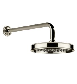 Gessi Venti20 Deszczownica Ø22,9 z ramieniem ściennym nickel pvd 65148.720